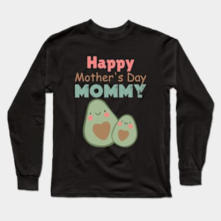 Happy  Mothers Day 2024  MOMMY mom cat From Daughter funny mom gift Long Sleeve T-Shirt